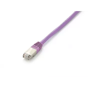 Equip Cat.6A Platinum S/FTP komutacinis kabelis, 20 m, violetinė