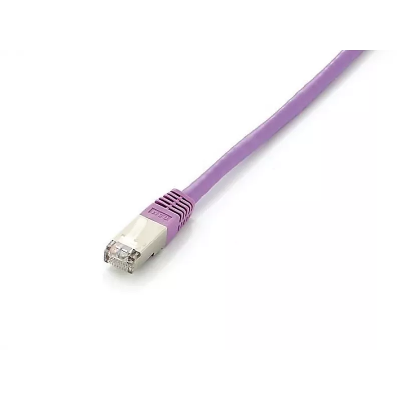 Equip Cat.6A Platinum S/FTP komutacinis kabelis, 20 m, violetinė
