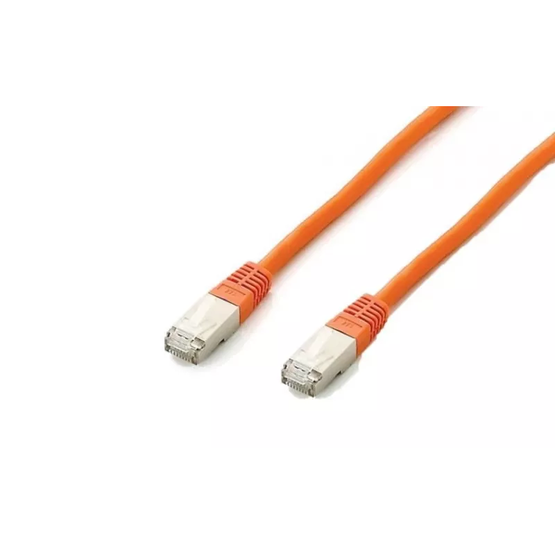 Tinklo kabelis Equip Cat.6A Platinum S/FTP RJ-45 20 m oranžinis