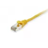 komutacinis kabelis Equip Cat.6A S/FTP RJ-45 7,5 m geltonas