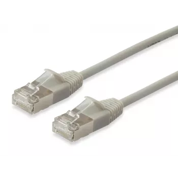 Tinklo kabelis Equip Cat.6A F/FTP plonas komutacinis kabelis RJ-45 10 m smėlio spalvos
