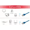 Tinklo kabelis Equip Cat.6A F/FTP plonas komutacinis kabelis RJ-45 20 m mėlynas