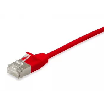 tinklo kabelis Equip Cat.6A F/FTP plonas komutacinis kabelis RJ-45 5m Red