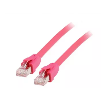 Tinklo kabelis Equip Cat 8.1 S/FTP (PIMF) komutacinis kabelis RJ-45 Cat8.1 3,0 m raudonas