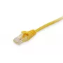 Equip Cat.6A U/UTP komutacinis kabelis, 2 m, geltonas, 2 m, Cat6a, U/UTP (UTP), RJ-45, RJ-45, Geltona