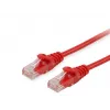 Equip Cat.6A U/UTP komutacinis kabelis, 10 m, raudonas, 10 m, Cat6a, U/UTP (UTP), RJ-45, RJ-45, Raudonas