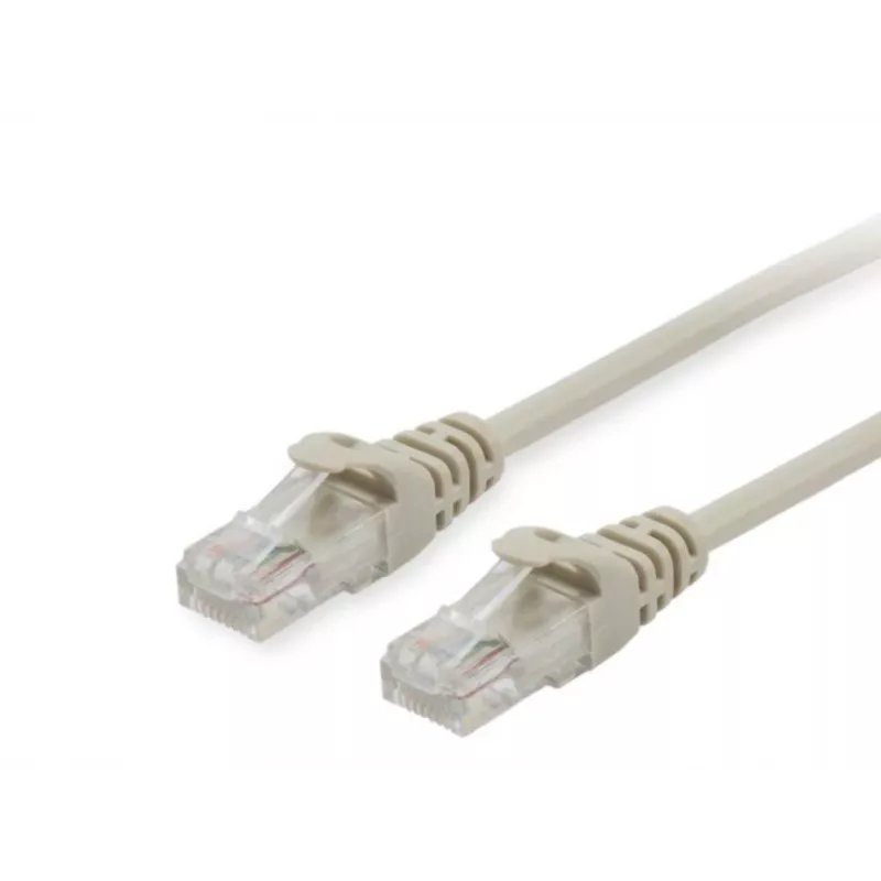 Equip Cat.6A U/UTP komutacinis kabelis, 15 m, smėlio spalvos, 15 m, Cat6a, U/UTP (UTP), RJ-45, RJ-45, smėlio spalvos