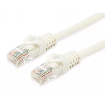komutacinis kabelis Equip Cat.6A U/UTP RJ-45 0,5 m Baltas