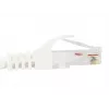 Equip Cat.6A U/UTP komutacinis kabelis, 2,0 m, baltas, 2 m, Cat6a, U/UTP (UTP), RJ-45, RJ-45, baltas