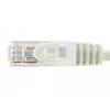Equip Cat.6A U/UTP komutacinis kabelis, 2,0 m, baltas, 2 m, Cat6a, U/UTP (UTP), RJ-45, RJ-45, baltas