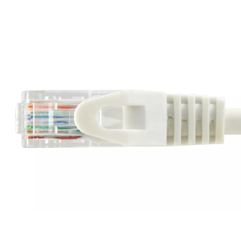 Equip Cat.6A U/UTP komutacinis kabelis, 2,0 m, baltas, 2 m, Cat6a, U/UTP (UTP), RJ-45, RJ-45, baltas