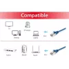 Equip Cat.6A S/FTP komutacinis kabelis, mėlynas, 25m, 25 m, Cat6a, S/FTP (S-STP), RJ-45, RJ-45, mėlynas