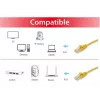 “Equip” Cat.6A S/FTP komutacinis kabelis, geltonas, 25 m, 25 m, Cat6a, S/FTP (S-STP), RJ-45, RJ-45, geltonas