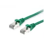 Equip Cat.6A S/FTP komutacinis kabelis, žalias, 0,15 m, 0,15 m, Cat6a, S/FTP (S-STP), RJ-45, RJ-45, žalias