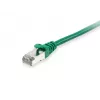 Equip Cat.6A S/FTP komutacinis kabelis, žalias, 1,5 m, 1,5 m, Cat6a, S/FTP (S-STP), RJ-45, RJ-45, žalias