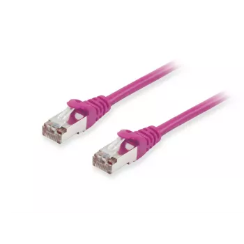 Equip Cat.6A S/FTP komutacinis kabelis, violetinis, 25 m