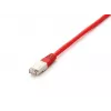 Tinklo kabelis Equip Cat.6A Platinum S/FTP RJ-45 1m raudonas