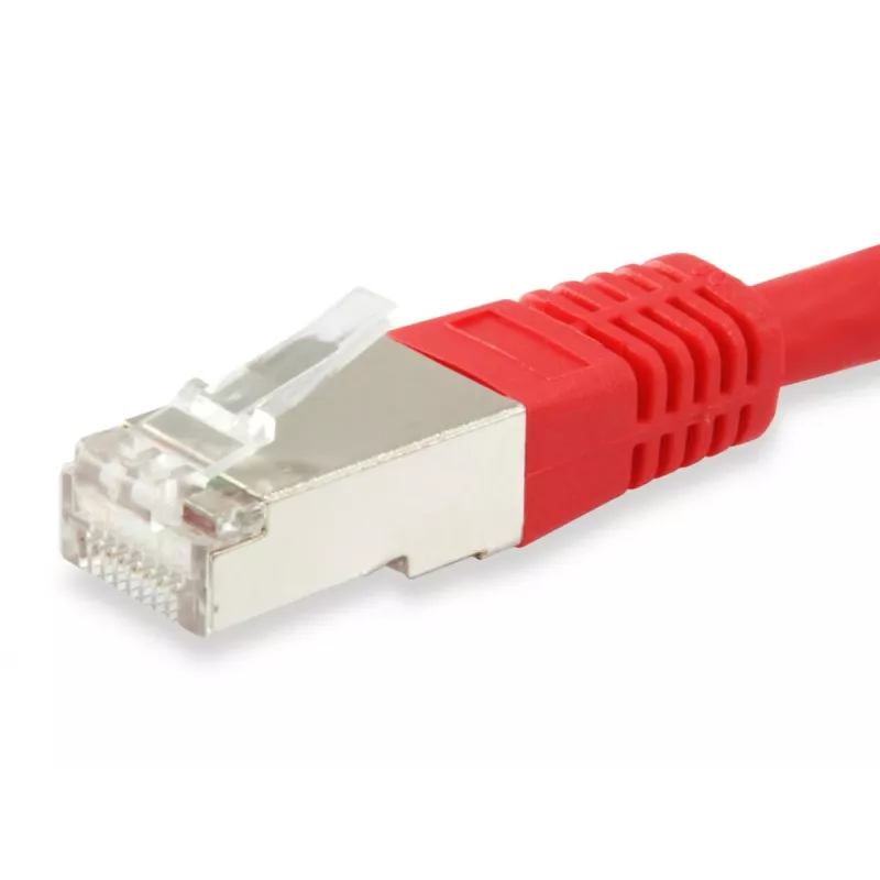 Tinklo kabelis Equip Cat.6A Platinum S/FTP RJ-45 2m raudonas