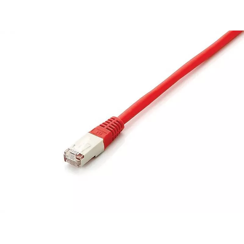 Tinklo kabelis Equip Cat.6A Platinum S/FTP RJ-45 15m raudonas