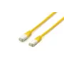 Equip Cat.6A Platinum S/FTP komutacinis kabelis, 5.0m, Geltona, 5 m, Cat6a, S/FTP (S-STP), RJ-45, RJ-45, Geltona