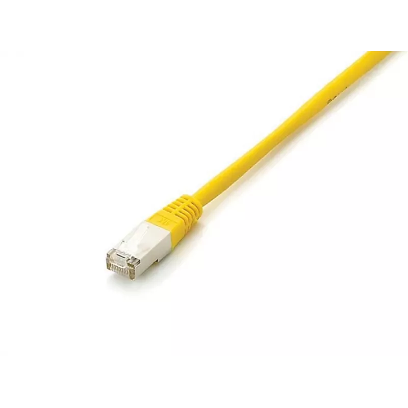 Equip Cat.6A Platinum S/FTP komutacinis kabelis, 5.0m, Geltona, 5 m, Cat6a, S/FTP (S-STP), RJ-45, RJ-45, Geltona