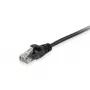 Tinklo kabelis Equip Cat.6A U/UTP komutacinis kabelis RJ-45 Cat6a 1m juodas