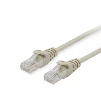 Equip Cat.6A U/UTP komutacinis kabelis, 0,25 m, smėlio spalvos, 0,25 m, Cat6a, U/UTP (UTP), RJ-45, RJ-45, smėlio spalvos