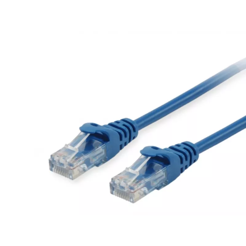 Pataisymo kabelis Equip Cat.6A RJ-45 U/UTP 0,25 m mėlynas