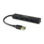 Equip 128953 sąsajos šakotuvas USB 3.2 Gen 1 (3.1 Gen 1) Type-A 5000 Mbit/s juodas
