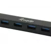 Equip 128954 sąsajos šakotuvas USB 3.2 Gen 1 (3.1 Gen 1) Type-C 5000 Mbit/s juodas