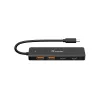 Equip USB-C 4 prievadų USB 3.2 Gen 2 (10 Gbps) šakotuvas, USB-C x 2, USB-A x 2