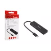 Equip USB-C 4 prievadų USB 3.2 Gen 2 (10 Gbps) šakotuvas, USB-C x 2, USB-A x 2