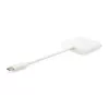 USB Type C prie HDMI moteriškos / USB A moteriškos / PD adapteris Equip 133461