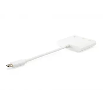 USB Type C prie HDMI moteriškos / USB A moteriškos / PD adapteris Equip 133461