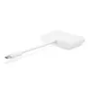 USB Type C į VGA lizdą / USB A lizdą / PD adapteris Equip 133462
