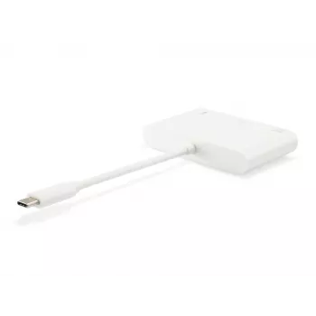 USB Type C į VGA lizdą / USB A lizdą / PD adapteris Equip 133462