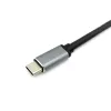 Equip USB-C 4 in 1 Dual HDMI Adapter, USB 3.2 Gen 1 (3.1 Gen 1) Type-C, sidabrinis, 4K Ultra HD, 30 Hz, HDMI, aliuminis