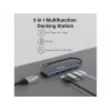 Equip USB-C 5-in-1 DAUGIAFUNKCIS adapteris, HDMI, USB 3.2 GEN1, 100W USB PD