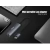 Equip USB-C į RJ45 Gigabit tinklo + PD adapteris USB Type-C 100W