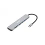 Equip USB-C 7-in-1 daugiafunkcis adapteris, HDMI 4K/60Hz, USB 3.2 Gen1 x 3, TF/MICRO SD, 100W USB PD
