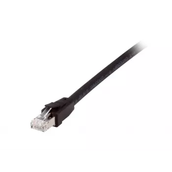Equip Cat 8.1 S/FTP (PIMF) komutacinis kabelis, LSOH, 1.0m, Juoda, 1 m, Cat8.1, S/FTP (S-STP), RJ-45, RJ-45, Juoda