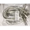 Equip Cat.6A Platinum S/FTP komutacinis kabelis, pilka, 0,5 m, 10 vnt./rinkinys