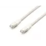 Equip Cat.6A Platinum S/FTP komutacinis kabelis, White, 0.5m , 10pcs/set
