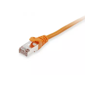 Tinklo kabelis Equip Cat.6 S/FTP komutacinis kabelis RJ-45 Cat6 1,5 m oranžinis