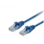 komutacinis kabelis Equip Cat.6 RJ-45 U/UTP 0.15m Mėlynas