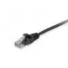 komutacinis kabelis Equip Cat.6 RJ-45 U/UTP 0.15m Juoda