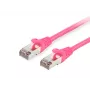 Equip Cat.6 S/FTP komutacinis kabelis, 1,5 m, rožinis, 1,5 m, Cat6, S/FTP (S-STP), RJ-45, RJ-45, Rožinis