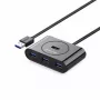 Ugreen Hub 20291 juoda 0,8 m, suderinama su Windows ir Mac