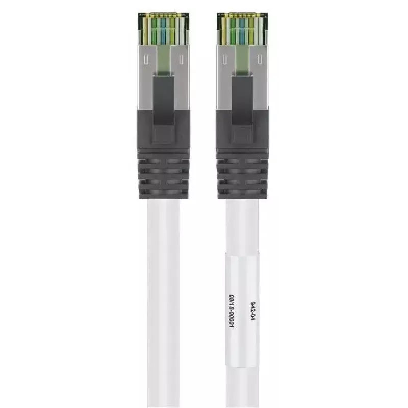Tinklo kabelis Goobay CAT 8.1 Patch Cord RJ-45 Cat8.1 3m Baltas
