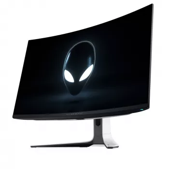 Alienware AW3225QF kompiuterio monitorius 81,3 cm (32 col.) 3840 x 2160 pikselių 4K Ultra HD QD-OLED juoda, balta
